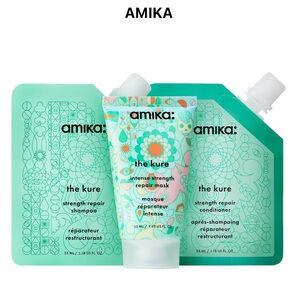 Amika Green Hair Care Collection